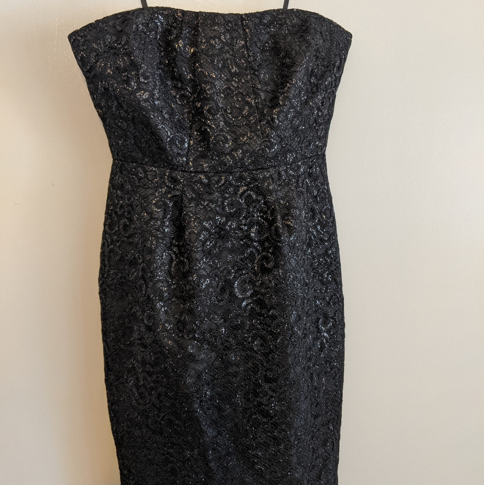 J crew sleeveless black mini cocktail dress